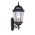 Providence 3 Light Bronze Incandescent Wall Lantern with Clear Water Glass