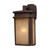 1-Light Outdoor Clay Bronze Wall Sconce