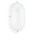 1 Light White Incandescent Outdoor Wall Sconce