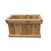 16 In. x 24 In. Rectangular Cedar Planter Box