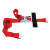 SNAP-LOC Logistic E-Strap 2 Inch.X8 Feet.  W/Ratchet, Red (USA)