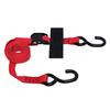 SNAP-LOC S-Hook Strap 1 Inch.X8 Feet.  W/Cam, Red (USA)