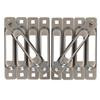 Stainless Steel Snap-Loc  E-Track Single 10 Pack