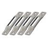 Stainless Steel Snap-Loc  E-Track Single 4 Pack