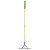 Garden Care, Bow Rake, 14 tines, steel head, charcoal varnished ash handle, non-slip control grip.
