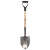 HDX, &nbsp;Round Point Shovel with wood handle and D-Grip