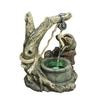 Fountain - Bucket Pouring into well, 13.5 Inch H