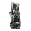 Fountain - Tree Trunk Waterfall with LED lights, 41 Inch H