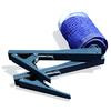 Deluxe Table Tennis EZ Clamp Clip-On Post & Net Set