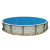 12-Feet Round 8-mil Solar Blanket for Above Ground Pools - Blue