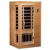 2-Person Far Infrared Carbon Sauna with 7 Year Warranty Chromotherapy MP3 Stereo and 2 Speakers