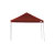 12x12 Straight Leg Pop-Up Canopy, Red Cover, Black Roller Bag