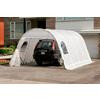 Car Shelter Jaguar 12 Feet x12 Feet  Clear Roof with Straps