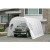 Car Shelter Jaguar 12 Feet x20 Feet  White Roof with Straps