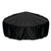 Fire Pit/Table Cover,  Black - 80 Inches