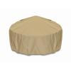 Fire Pit/Table Cover, Khaki - 36 Inches