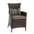 Tacana Steel Woven Dining Chair w/ Seat cushion - 2 pack