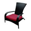 Wicker Muskoka Chair With Cushion