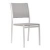Metropolitan Dining Chair Brushed Aluminum