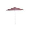 7.5 FT Steel Umbrella Red