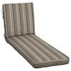 SEASIDE STRIPE QUICK DRY CHAISE LOUNGE