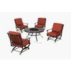 Redwood Valley 5pc Fire Pit Set