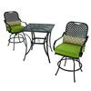 Fall River 3 pc High Dining Set With Motion