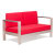 Cosmopolitan Sofa Cushions Red