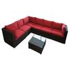 7 PC Sectional Sofa Set
