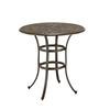 Floral Blossom Taupe Bistro Table