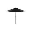 7.5 Feet Steel Market Umbrella Black