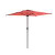 Square Patio Umbrella In Wine Red