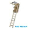 Attic Ladder (Wooden Basic DIY) LWS-M 27 1/2 x 47 300lbs 9ft2in
