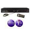 SLD258 8 CH 960H Resolution DVR with 1TB HDD, Internet, Smartphone Monitoring, E-mail, & Text Alerts