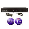 SLD259 16 CH 960H Resolution DVR with 1TB HDD, Internet, Smartphone Monitoring, E-mail, & Text Alerts