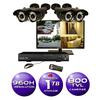 4 CH Surveillance System w/ 19&#148; HD Monitor, 960H DVR, 1TB HDD, and (4) 800TVL Cameras