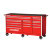 75 Inch. Professional Series 17 Drawer Deep Tool Cabinet, Red