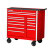 42 Inch. Professional Series  13 Drawer Extra Deep Cabinet, Red