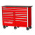 Professional Series, 54 Inch. 12 Drawer Tool Cabinet, Red