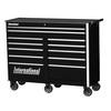 Professional Series, 54 Inch. 12 Drawer Tool Cabinet, Black