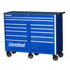 Professional Series, 54 Inch. 12 Drawer Tool Cabinet, Blue