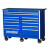 Professional Series, 54 Inch. 12 Drawer Tool Cabinet, Blue