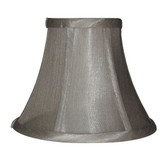 5 Inch Silver Shantung Lamp Shade