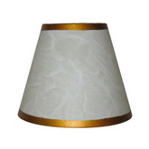 5.5 Inch White Parchment Lamp Shade