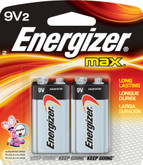 Max 9-Volt Battery - 2 Pack