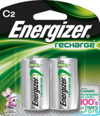 Rechargeable C Battery - 2 Pack