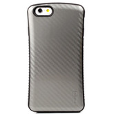 shock express metallic carbon silver iPhone 6 case