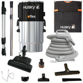 Flex Central Vacuum With Accessories And Electric Carpet Brush