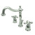 Victorian 8 Inch Widespread 2-Handle Bathroom Faucet in Polished Chrome