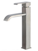 Deck Mount CUPC Approved Brass Faucet In Stainless Steel Color